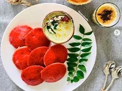 Beetroot Idli